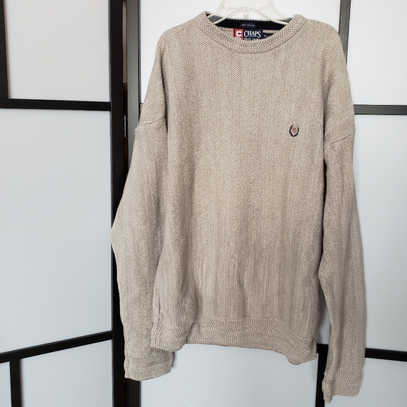 Chaps Other - Chaps Ralph Lauren Chevron knit sweater